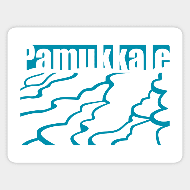 Pamukkale Sticker by Akman